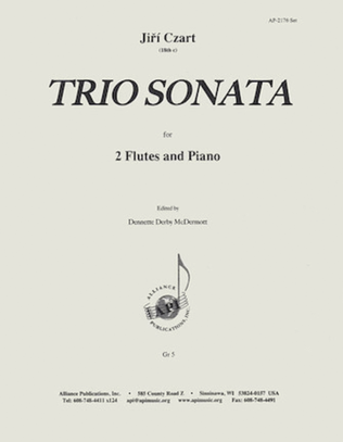 Trio Sonata - 2 Fl-pno