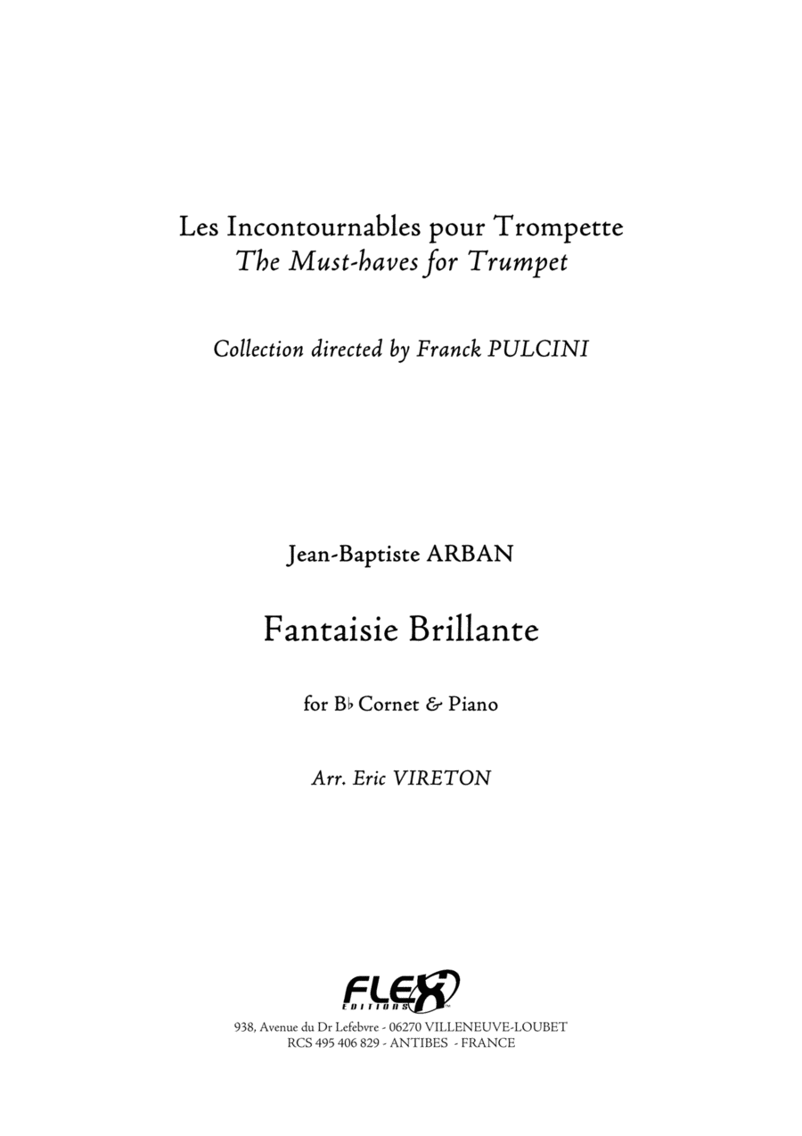 Fantaisie Brillante Cornet scores gallery preview page 1