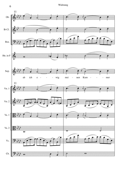 Robert Schumann - Widmung (from the song cycle Myrten, Op. 25)