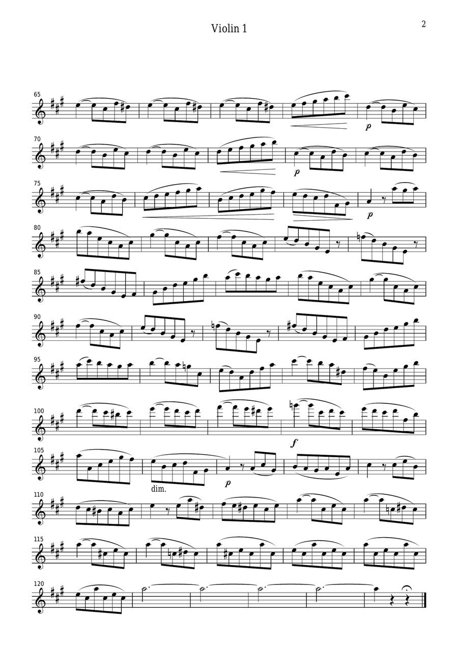 Gounod Valse from Faust, for string quartet, CG001 String Quartet scores gallery preview page 4