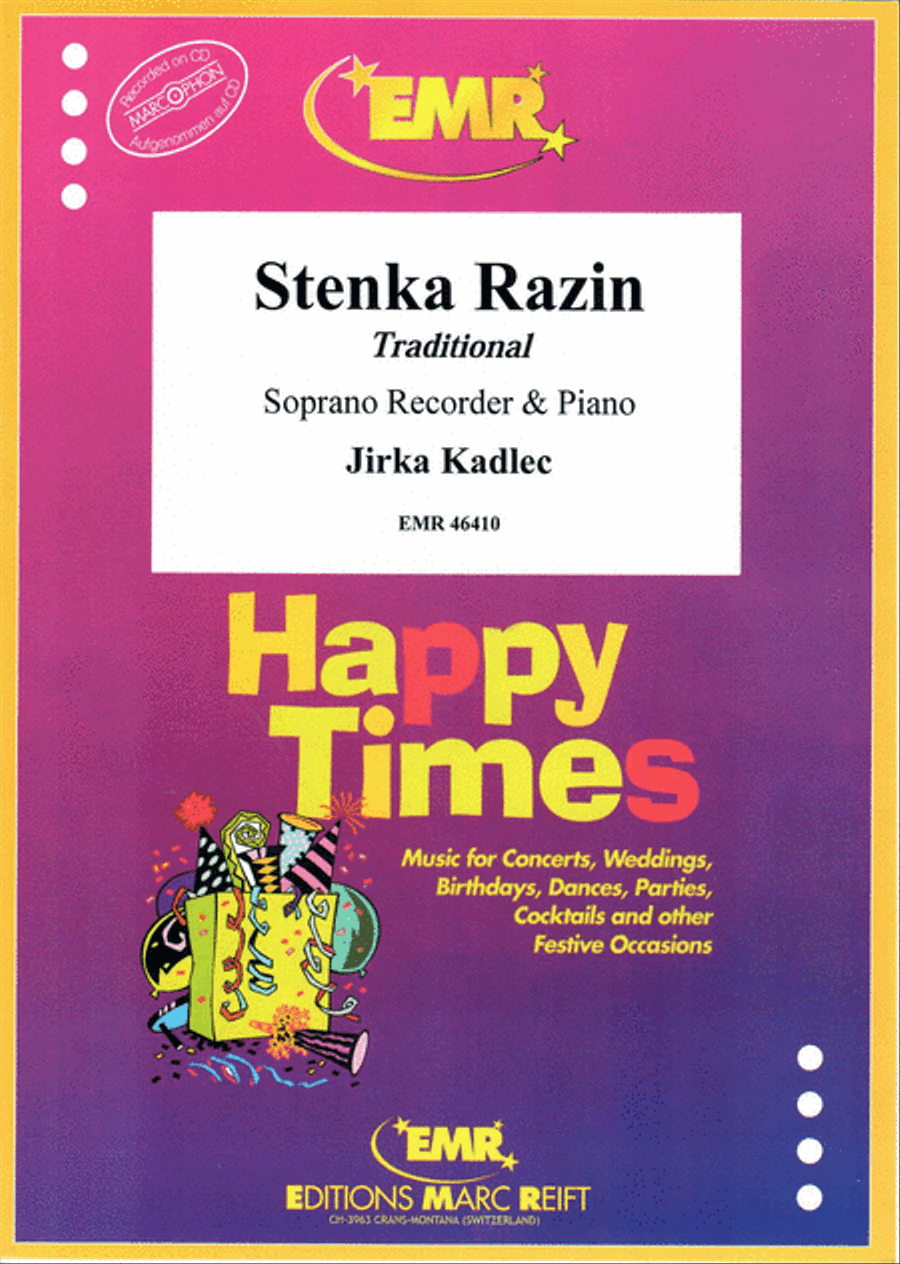Stenka Razin Soprano Recorder scores gallery preview page 1