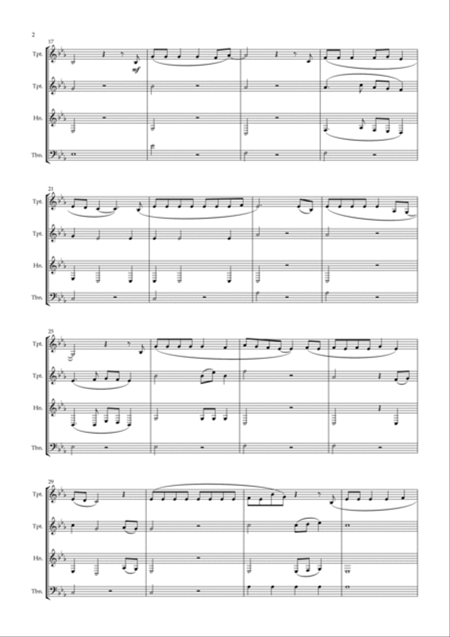Halo Halo Brass Ensemble scores gallery preview page 2