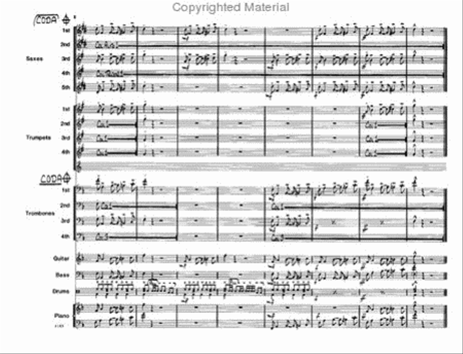 Brother Timothy Brother Timothy Jazz Ensemble scores gallery preview page 9