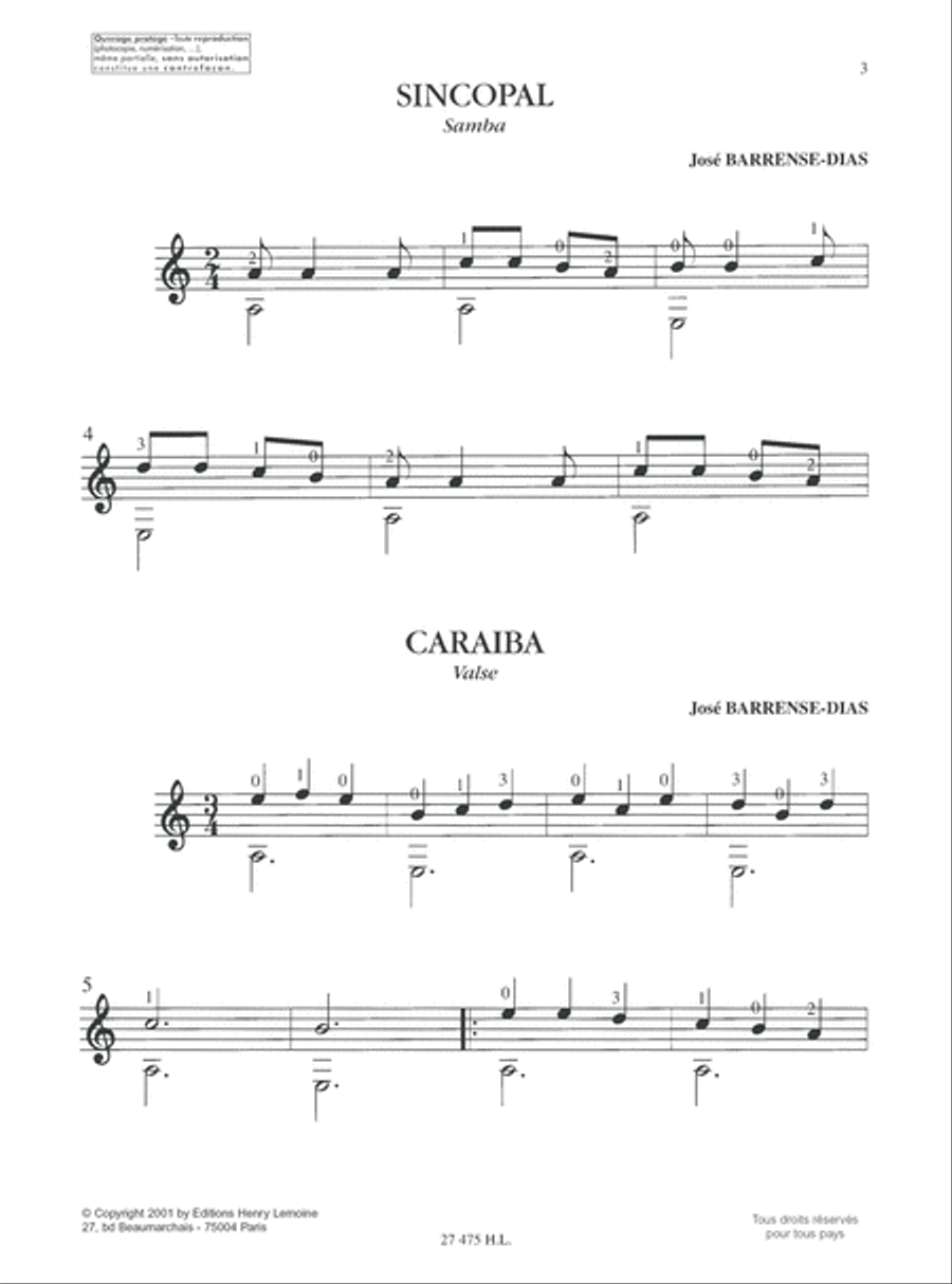Cores Do Brazil Acoustic Guitar scores gallery preview page 2
