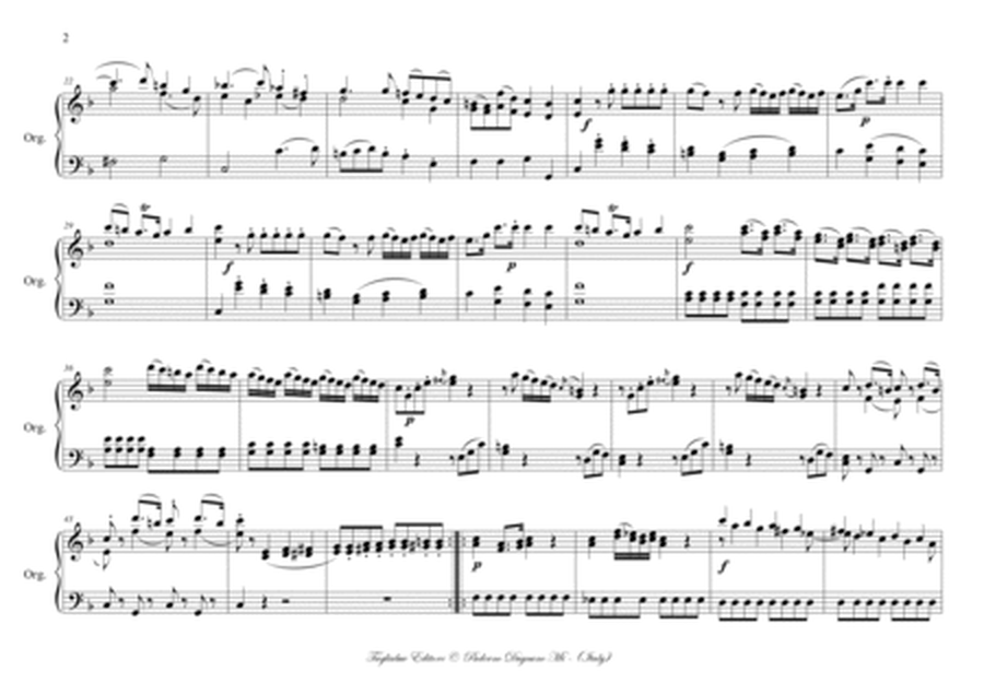 Mozart, SONATA IN F MAJOR, KV 224. From Church Sonatas. Arr. for solo image number null