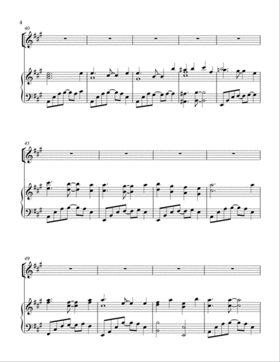 The Golden Door (Partner Song: America the Beautiful + the Statue of Liberty Poem) SA scores gallery preview page 4