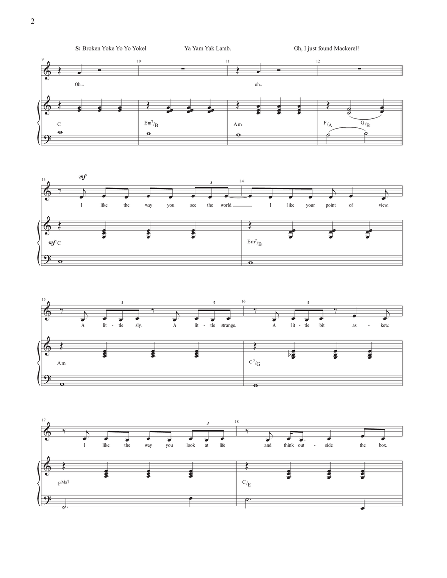 Anagram (from Kimberly Akimbo) Voice scores gallery preview page 2