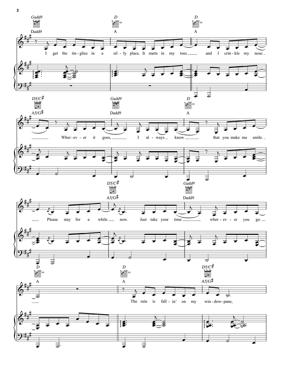 Bubbly Acoustic Guitar scores gallery preview page 2