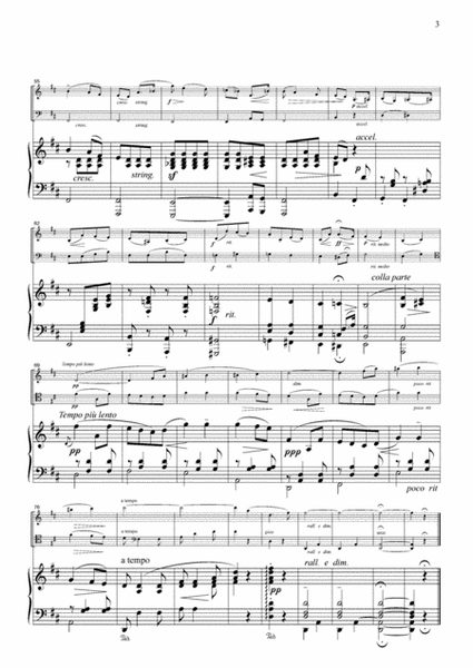 Elgar Salut D'amour, for piano trio, PE001