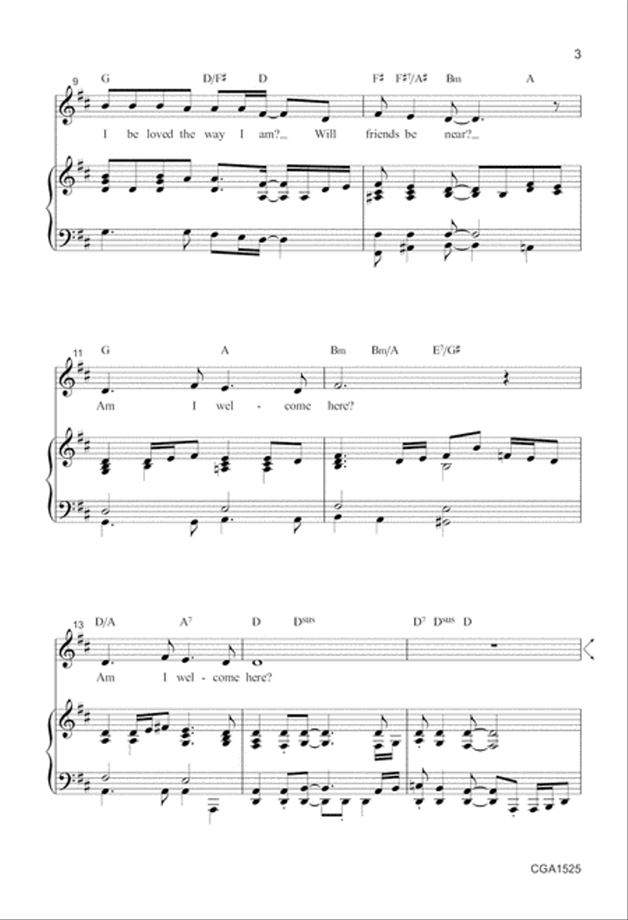 You Are Welcome Here You Are Welcome Here 2-Part scores gallery preview page 3