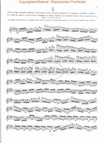 Six Etudes for Violin, op. 63