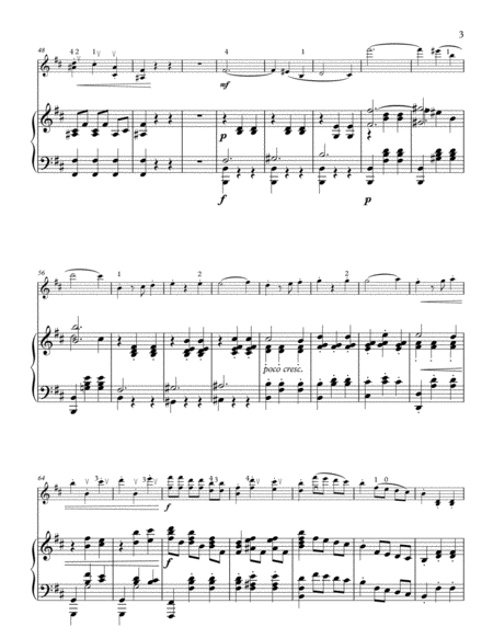 Glinka Waltz-Fantasy for violin and piano image number null