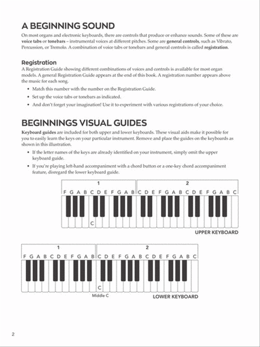 Beginnings for Keyboards – Updated Edition Electronic Keyboard scores gallery preview page 3