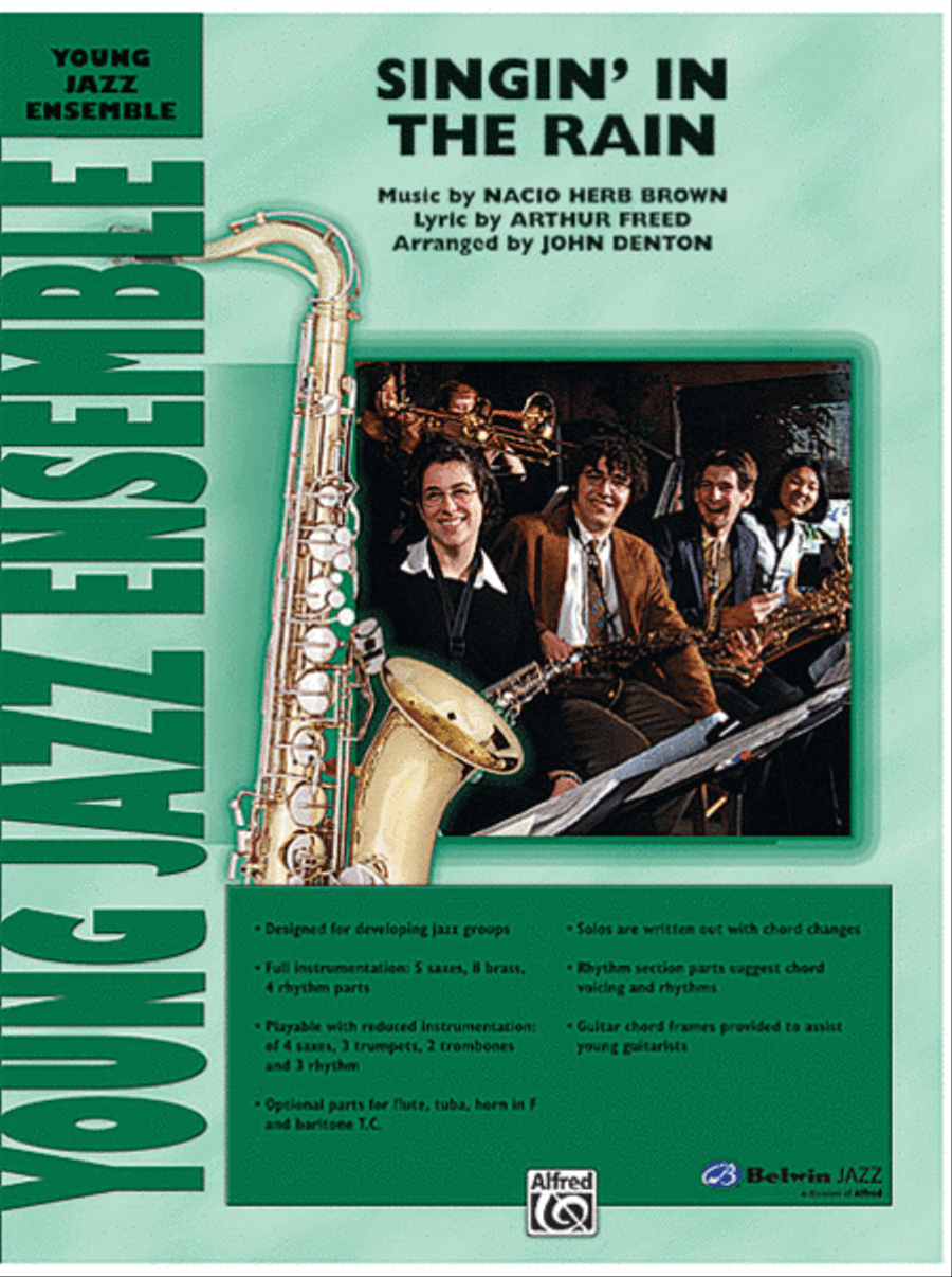 Singin' in the Rain Singin' in the Rain Jazz Ensemble scores gallery preview page 1