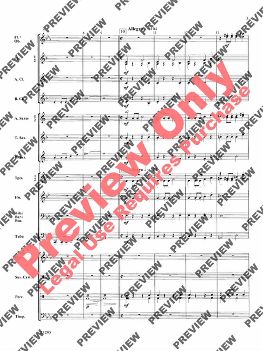 Stormchasers Concert Band scores gallery preview page 4