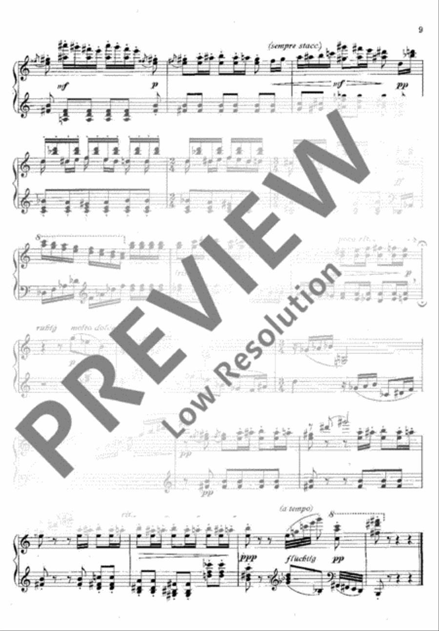 Capriccetti Capriccetti Piano Solo scores gallery preview page 10