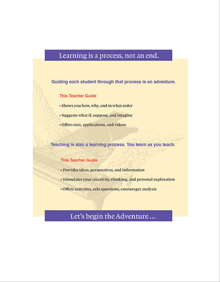 Primer Level Teacher Guide – Second Edition Piano Method scores gallery preview page 2