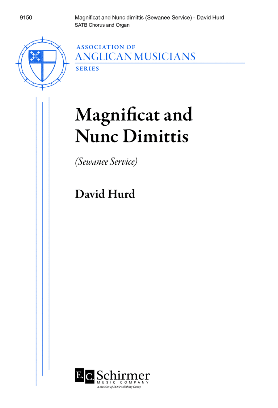 Magnificat and Nunc dimittis 4-Part scores gallery preview page 1
