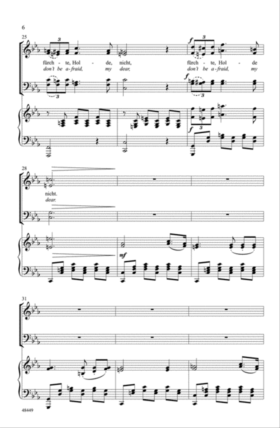 Ständchen Ständchen Choir scores gallery preview page 5