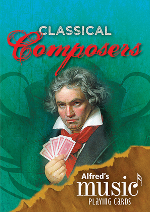 Alfred's Music Playing Cards -- Classical Composers