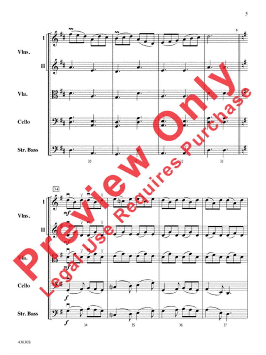 Murphy's Jig Murphy's Jig String Orchestra scores gallery preview page 6