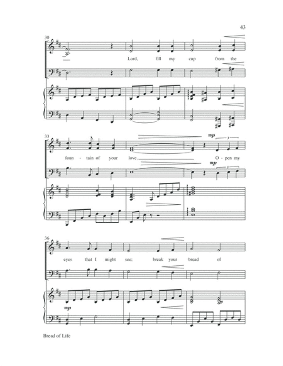 Easy Anthems, Vol. 4 3-Part scores gallery preview page 44