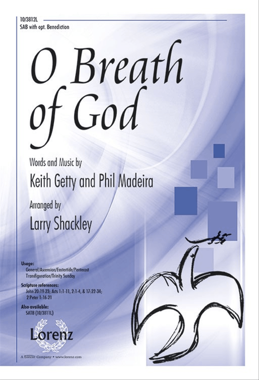 O Breath of God 3-Part scores gallery preview page 1