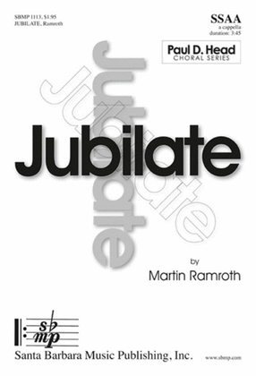 Book cover for Jubilate - SSAA Octavo