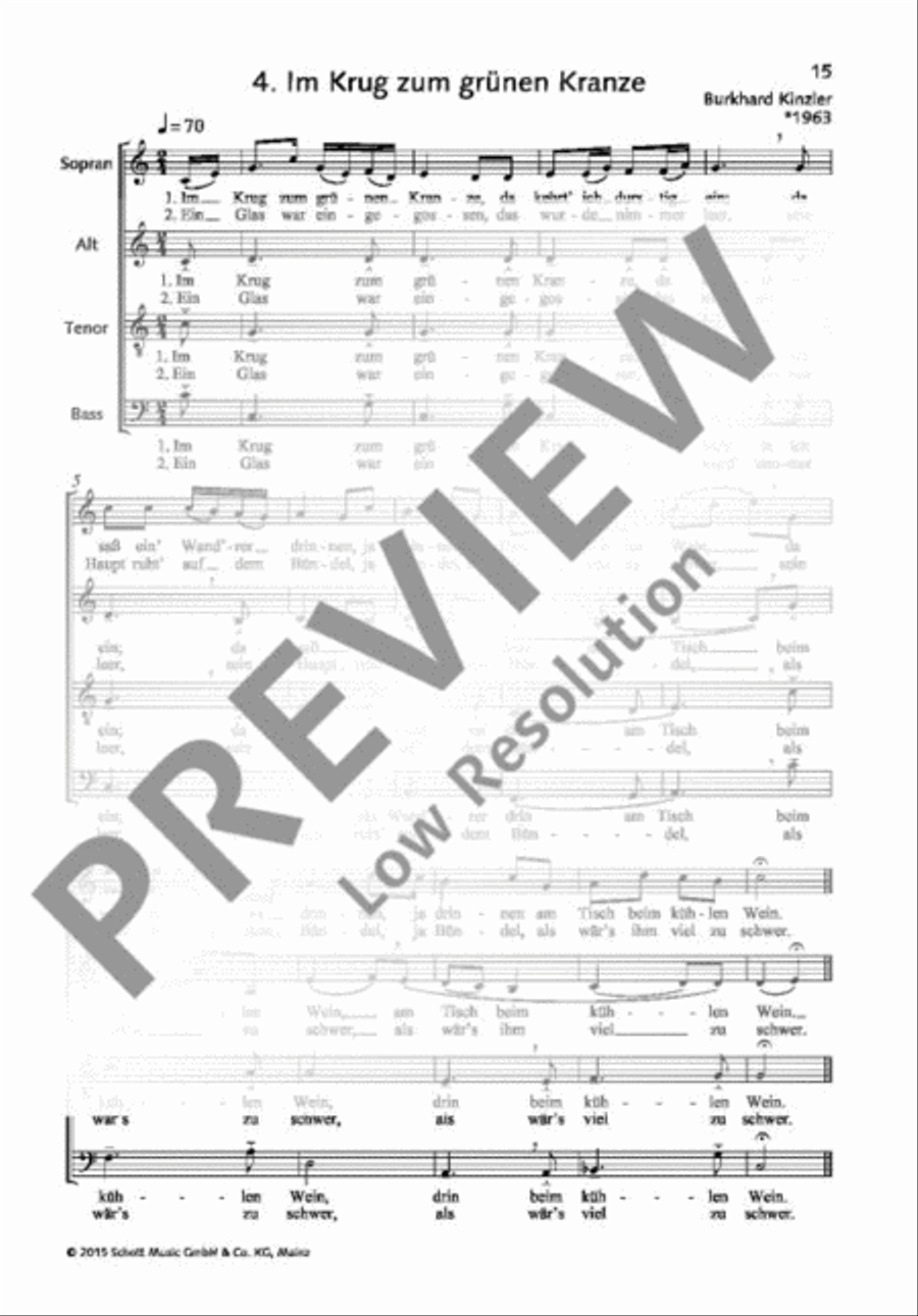 Im Krug zum grünen Kranze 4-Part scores gallery preview page 2