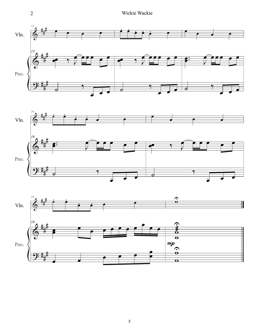 Three Pieces in the style of Lindsey Stirling Score and Parts scores gallery preview page 3