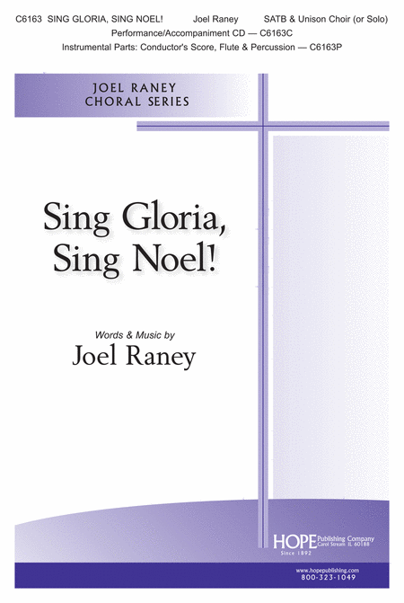 Sing Gloria, Sing Noel! SATB