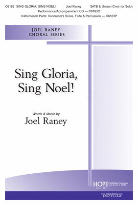 Book cover for Sing Gloria, Sing Noel! SATB