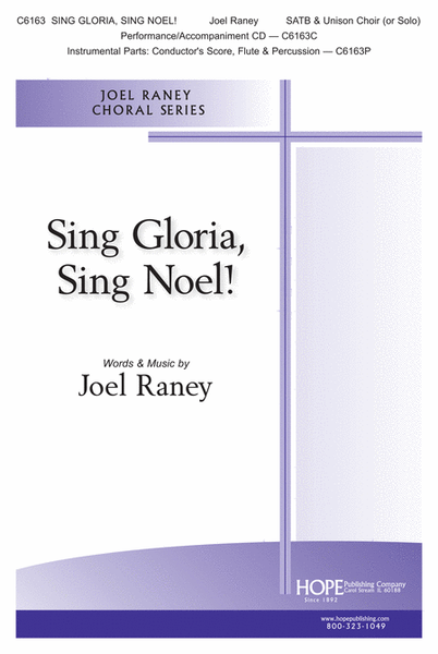 Sing Gloria, Sing Noel! SATB