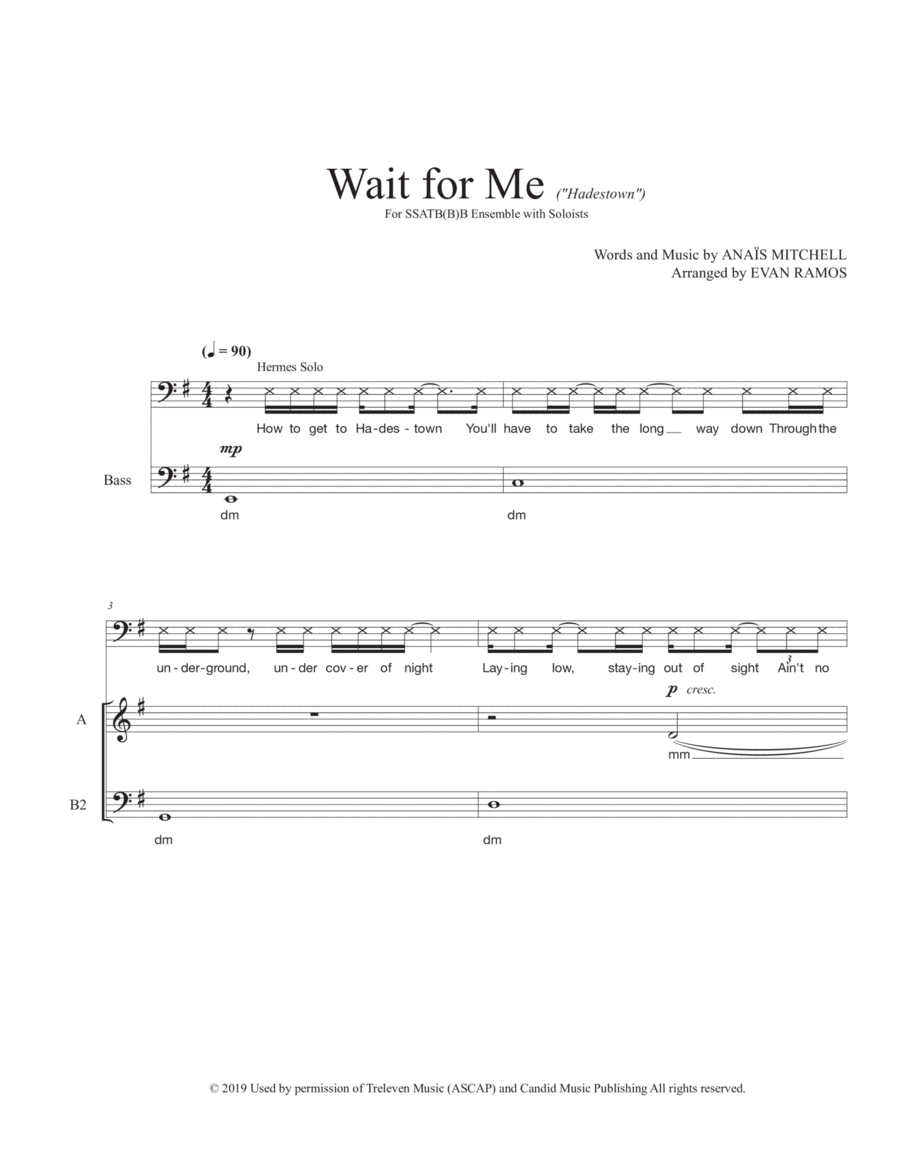 Wait For Me Divisi scores gallery preview page 1