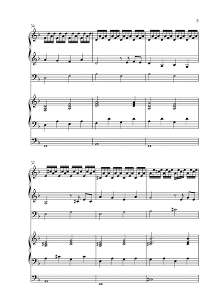 Hey, Sokoly, Op. 224 (Organ Duet) by Vidas Pinkevicius