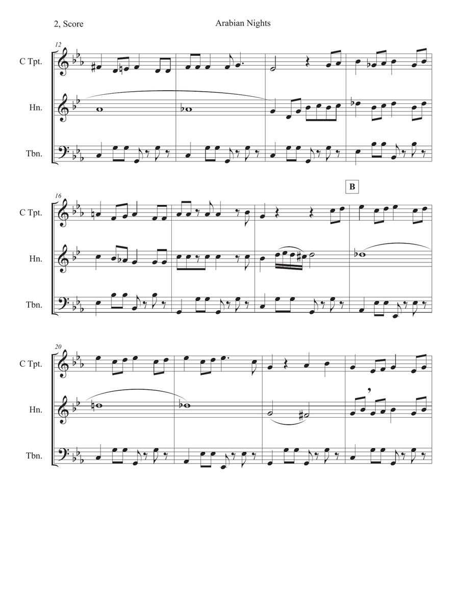Arabian Nights Arabian Nights School and Community scores gallery preview page 2