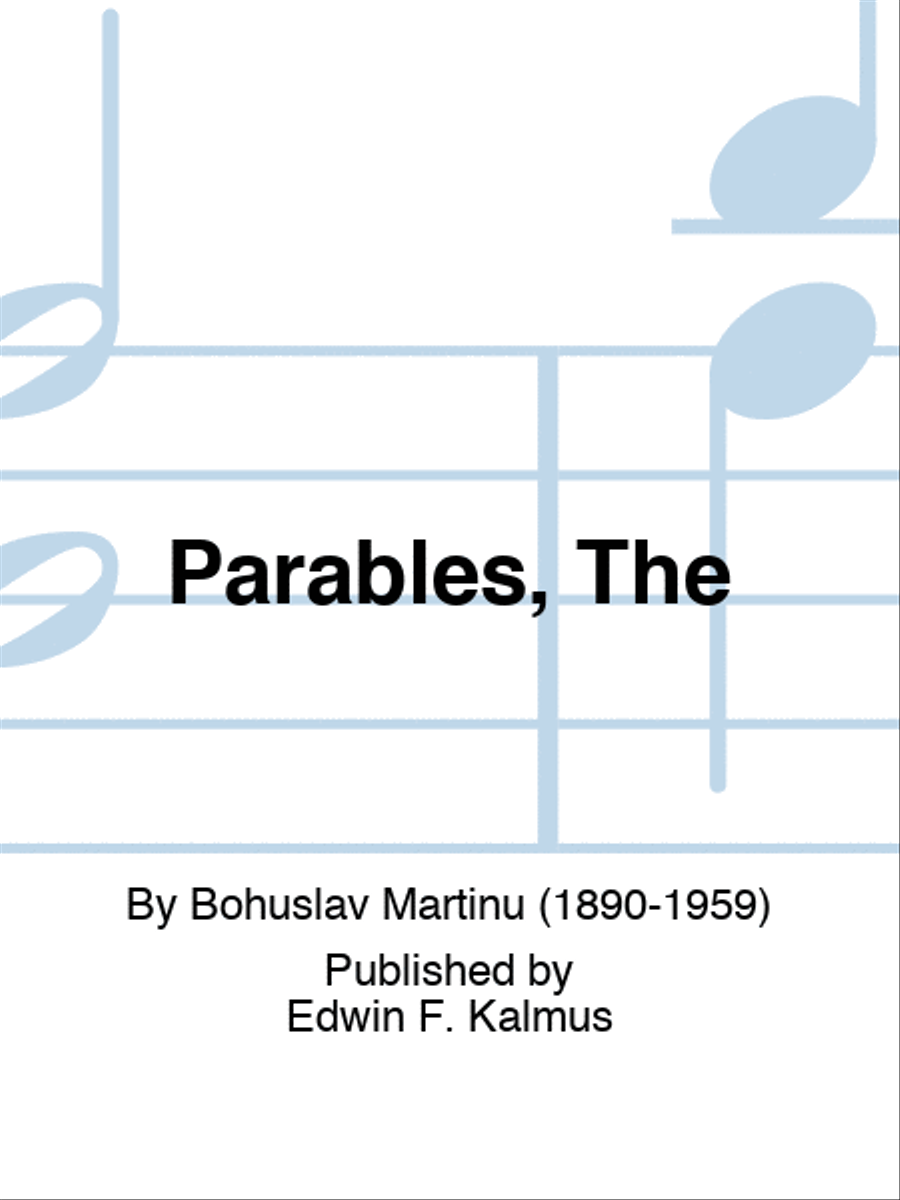 Parables, The Score scores gallery preview page 1