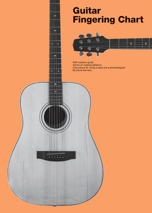 Book cover for Guitar Fingering Chart