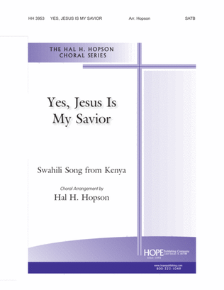 Book cover for Yes, Jesus Is My Savior