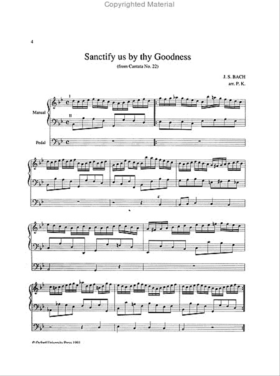 The Oxford Book of Wedding Music with pedals