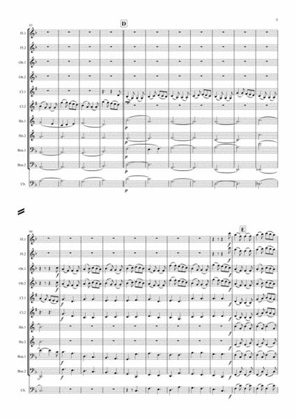 Holst: 2nd Suite in F Op.28 No.2 Mvt.IV "Fantasia on the "Dargason"- wind dectet image number null