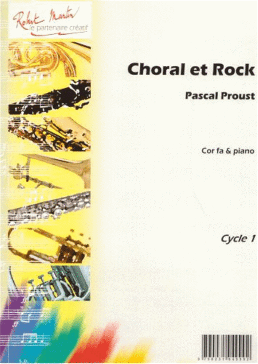Choral et rock, pour cor Choral et rock, pour cor Choir scores gallery preview page 1