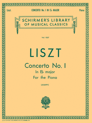 Book cover for Concerto No. 1 in Eb