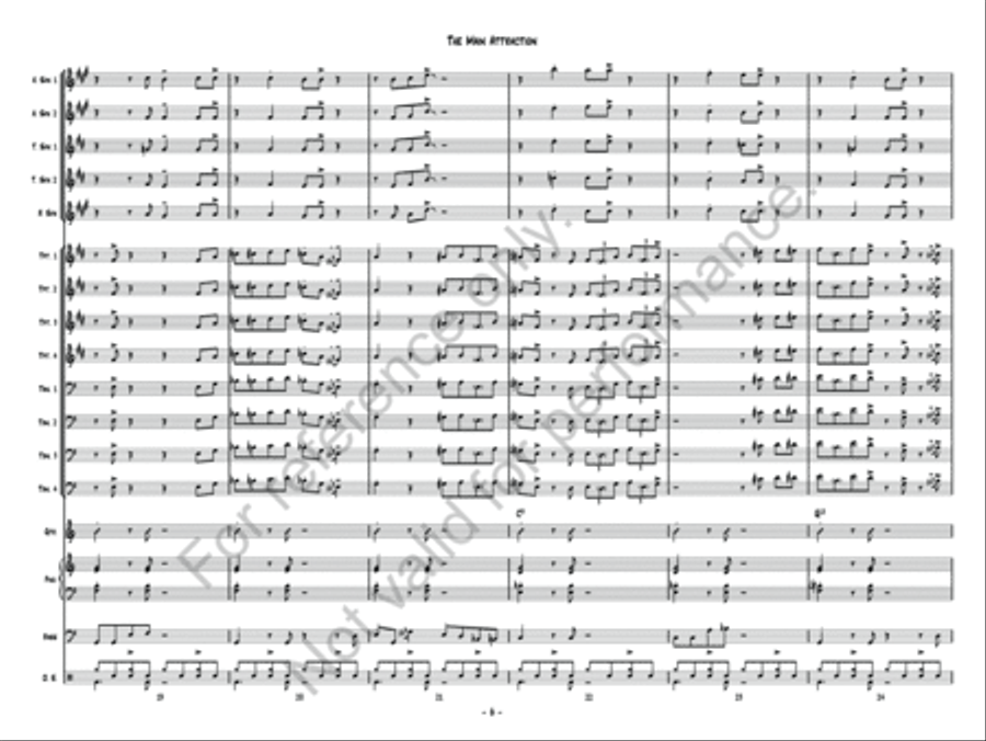The Main Attraction Jazz Ensemble scores gallery preview page 7
