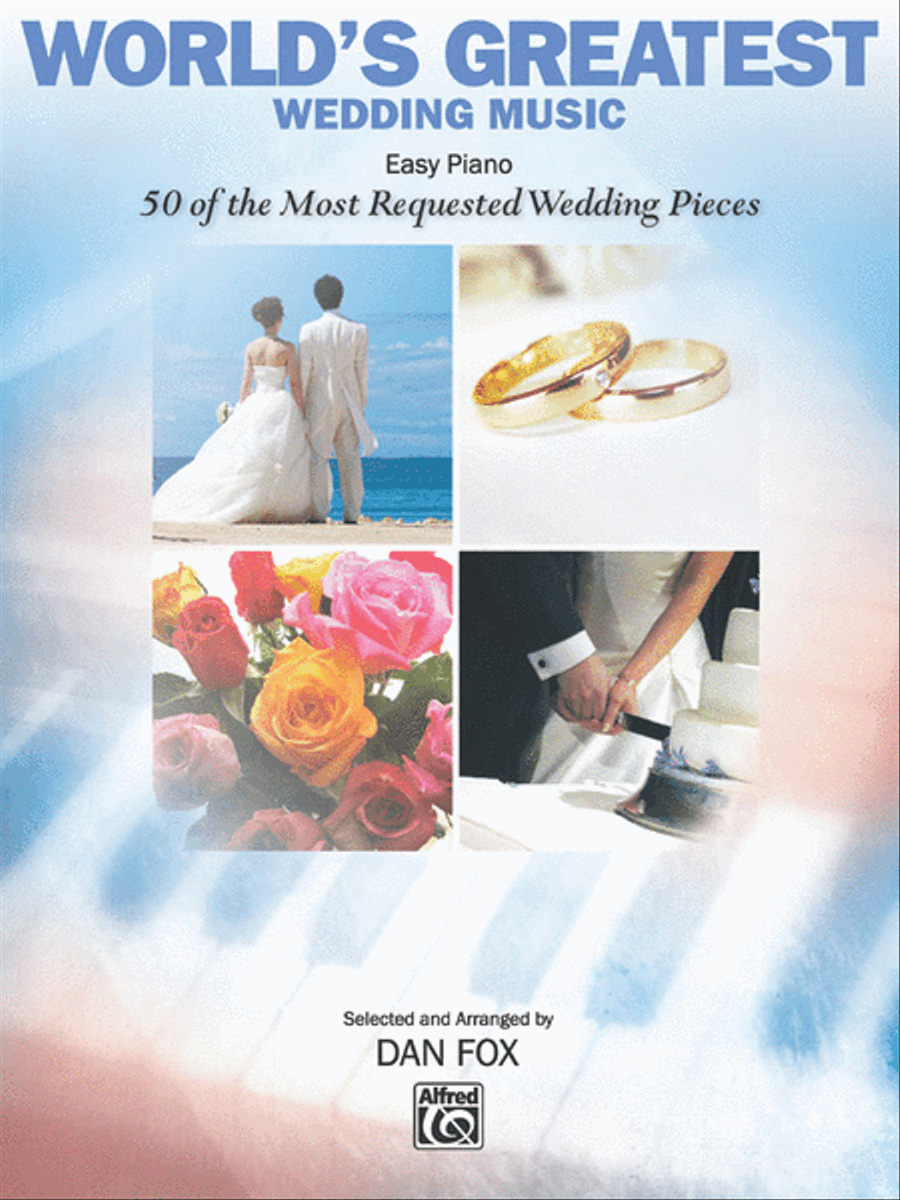 World's Greatest Wedding Music Easy Piano scores gallery preview page 1