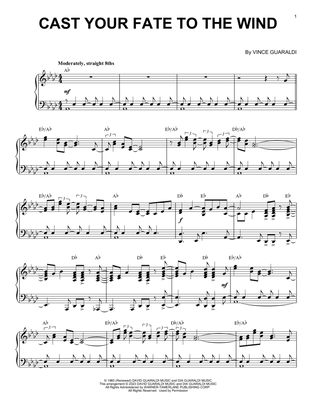 Cast Your Fate To The Wind [Jazz version] (arr. Brent Edstrom)
