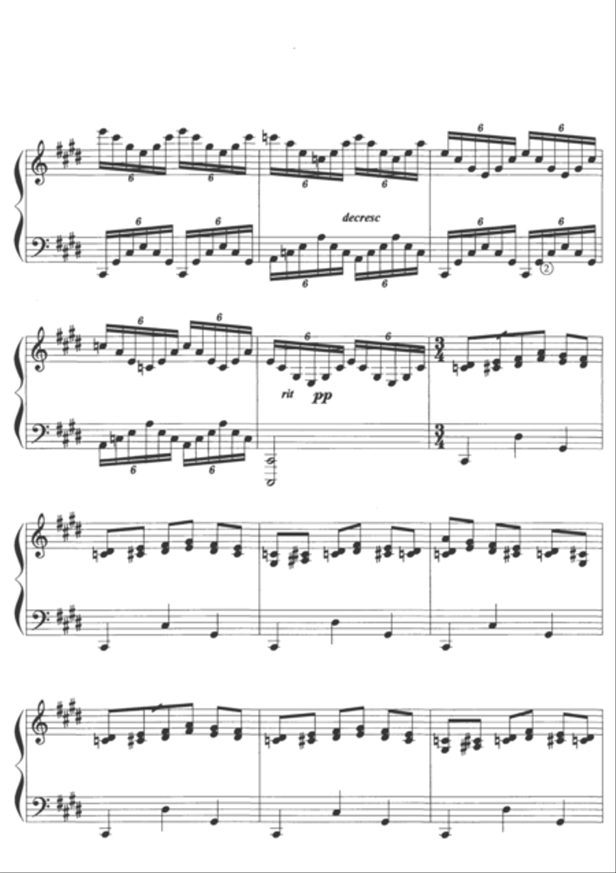 Volver a empezar II Piano Solo scores gallery preview page 3