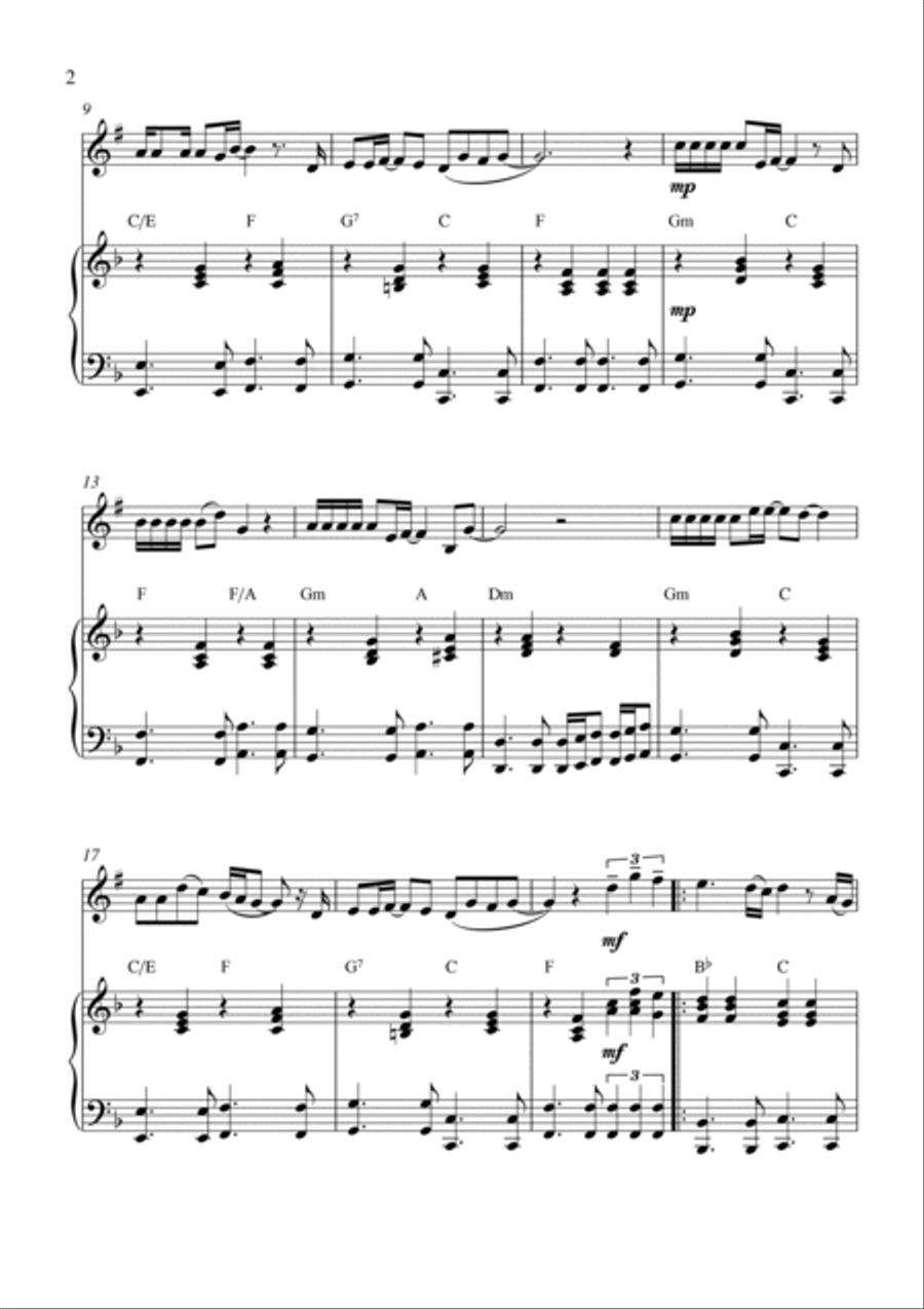 That's Why (you Go Away) Tenor Saxophone scores gallery preview page 2
