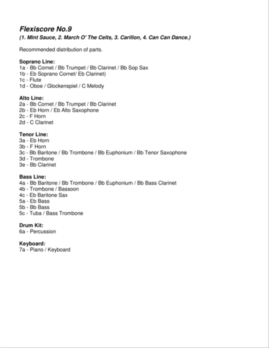 Flexiscore No. 9 (Junior Band) Score scores gallery preview page 2