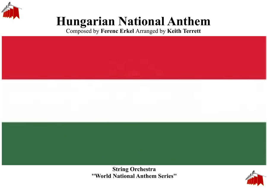 Hungarian National Anthem for String Orchestra (World National Anthem Series) String Orchestra scores gallery preview page 1